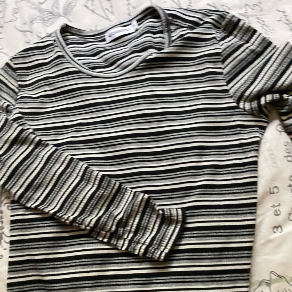 Striped long sleep